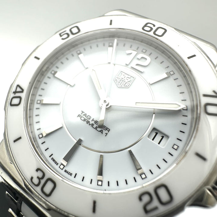 TAG HEUER タグホイヤー フォーミュラ1 WAH1211.BA0861 腕時計 QZ ホワイト