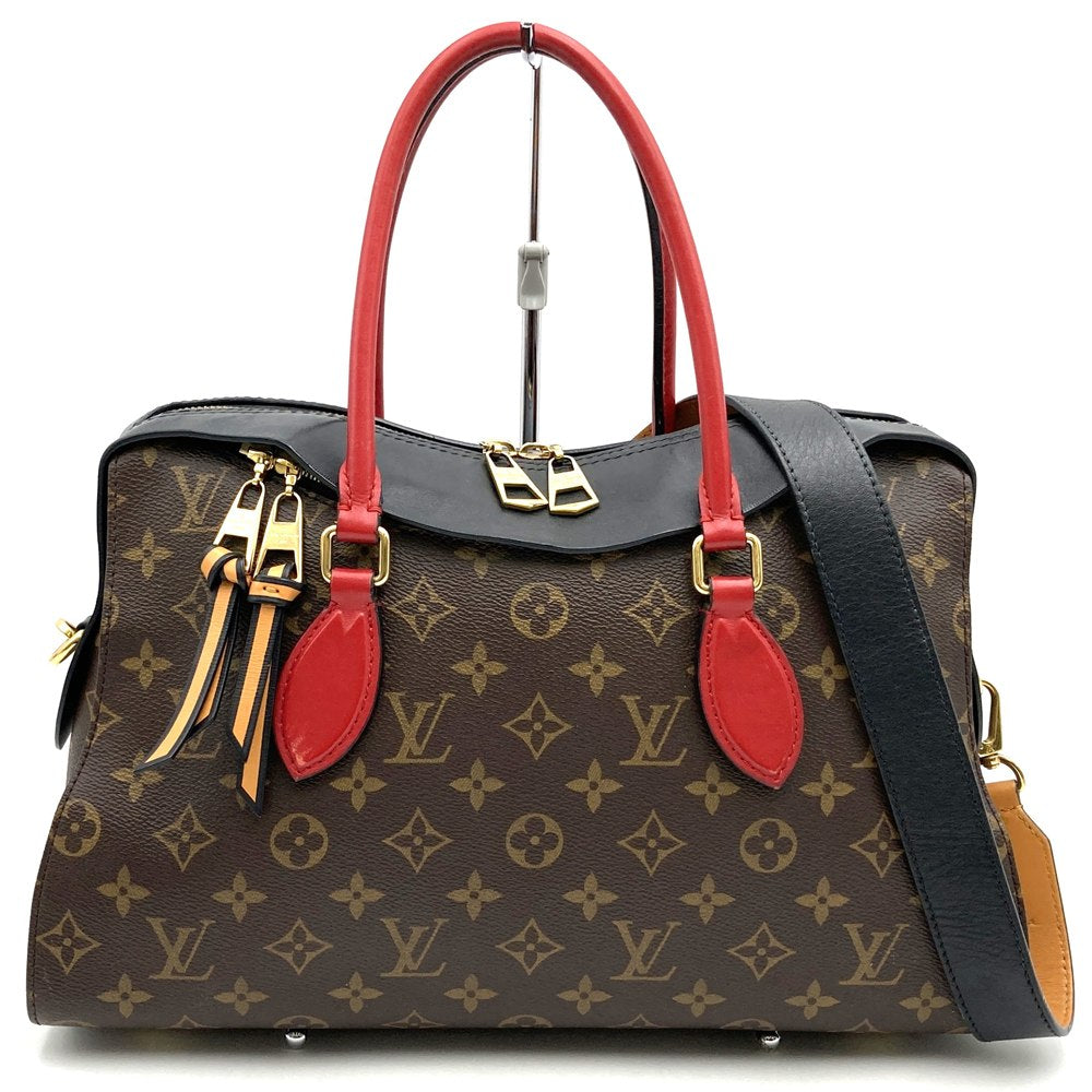 LOUIS VUITTON ルイ・ヴィトン M41454 テュイルリートート ハンドバッグ ショルダーバッグ 2way モノグラム ブラウン