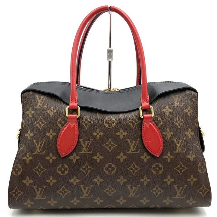 LOUIS VUITTON ルイ・ヴィトン M41454 テュイルリートート ハンドバッグ ショルダーバッグ 2way モノグラム ブラウン