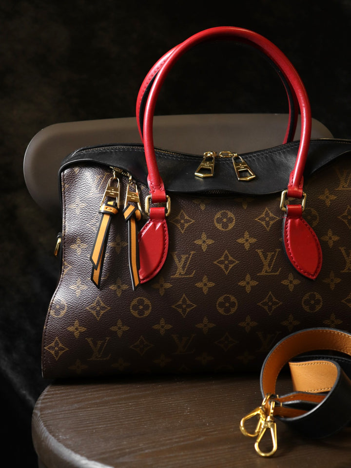 LOUIS VUITTON ルイ・ヴィトン M41454 テュイルリートート ハンドバッグ ショルダーバッグ 2way モノグラム ブラウン