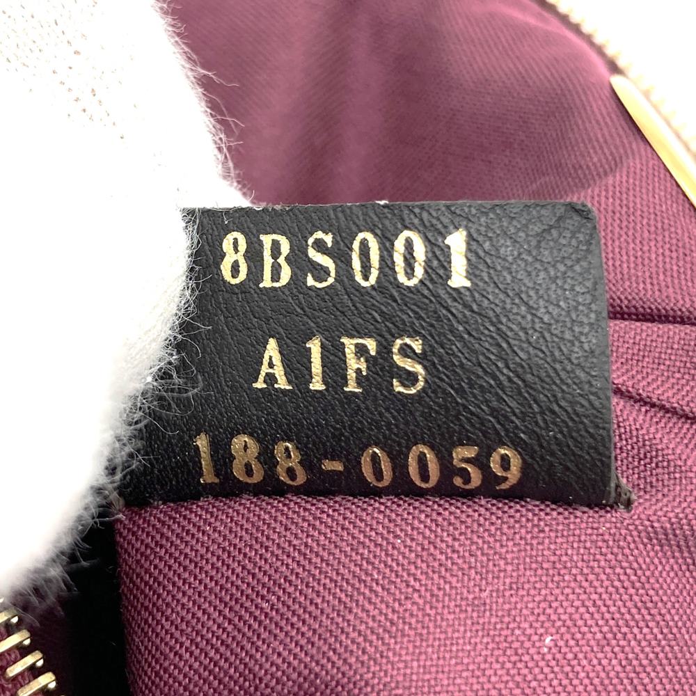 FENDI フェンディ トリプレット 8BS001A1FS ３連ポーチ レザー クラッチバッグ フラワー ホワイト/レッド/ブラウン