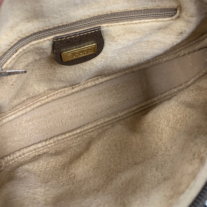 GUCCI グッチ ショルダーバッグ ポシェット ミニバッグ GGスプリーム ブラウン オールド ヴィンテージ