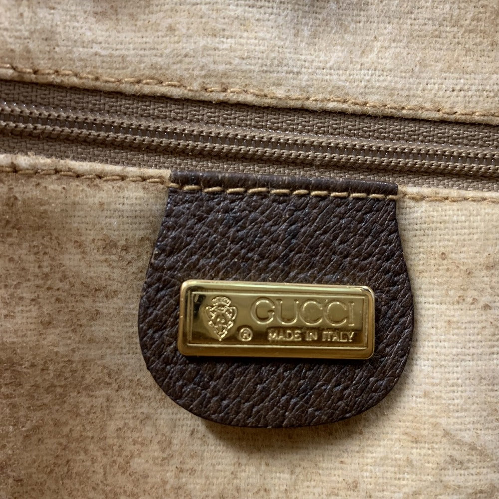 GUCCI グッチ ショルダーバッグ ポシェット ミニバッグ GGスプリーム ブラウン オールド ヴィンテージ