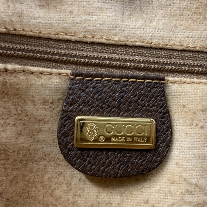 GUCCI グッチ ショルダーバッグ ポシェット ミニバッグ GGスプリーム ブラウン オールド ヴィンテージ