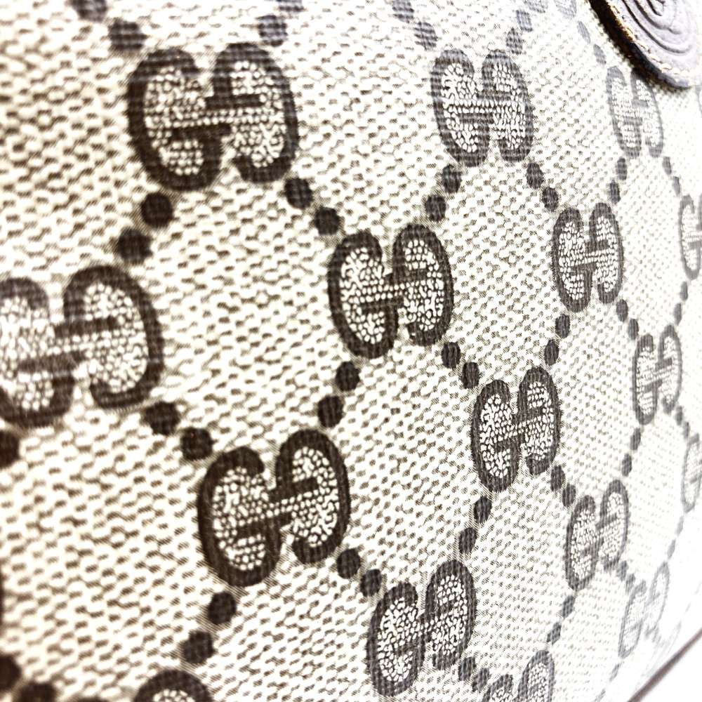 GUCCI グッチ ショルダーバッグ ポシェット ミニバッグ GGスプリーム ブラウン オールド ヴィンテージ