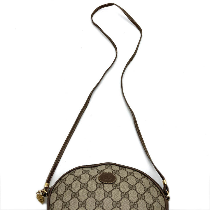 GUCCI グッチ ショルダーバッグ ポシェット ミニバッグ GGスプリーム ブラウン オールド ヴィンテージ
