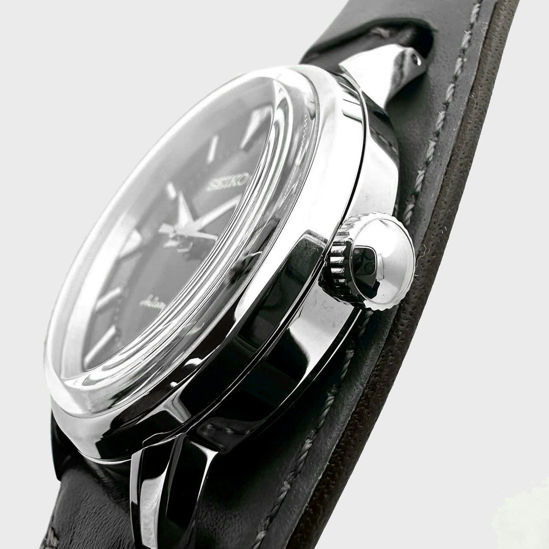 SEIKO セイコー プロスペックス アルピニスト SBEN001/6L35-00E0 腕時計 自動巻き レザー ブラック 腕時計