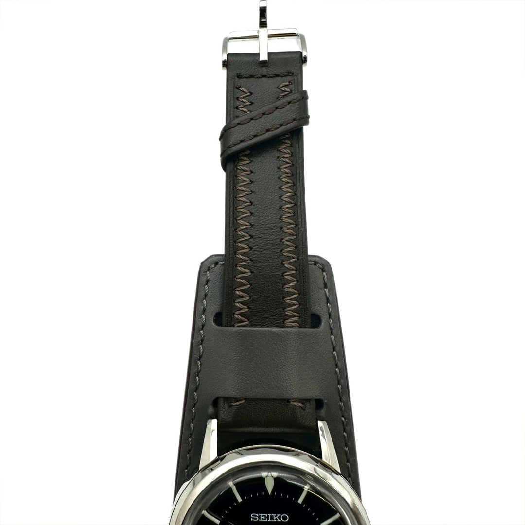 SEIKO セイコー プロスペックス アルピニスト SBEN001/6L35-00E0 腕時計 自動巻き レザー ブラック 腕時計