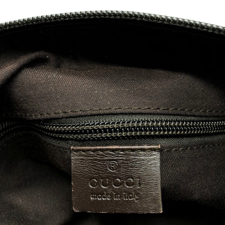 GUCCI グッチ 145857 ショルダーバッグ パンチング GGキャンバス ブラウン