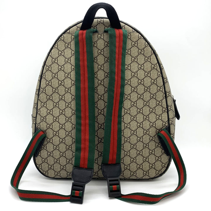 GUCCI グッチ 433578 リュック・デイパック チルドレンズ Punky Friend GGスプリームキャンバス シェリーライン ブラウン キッズ