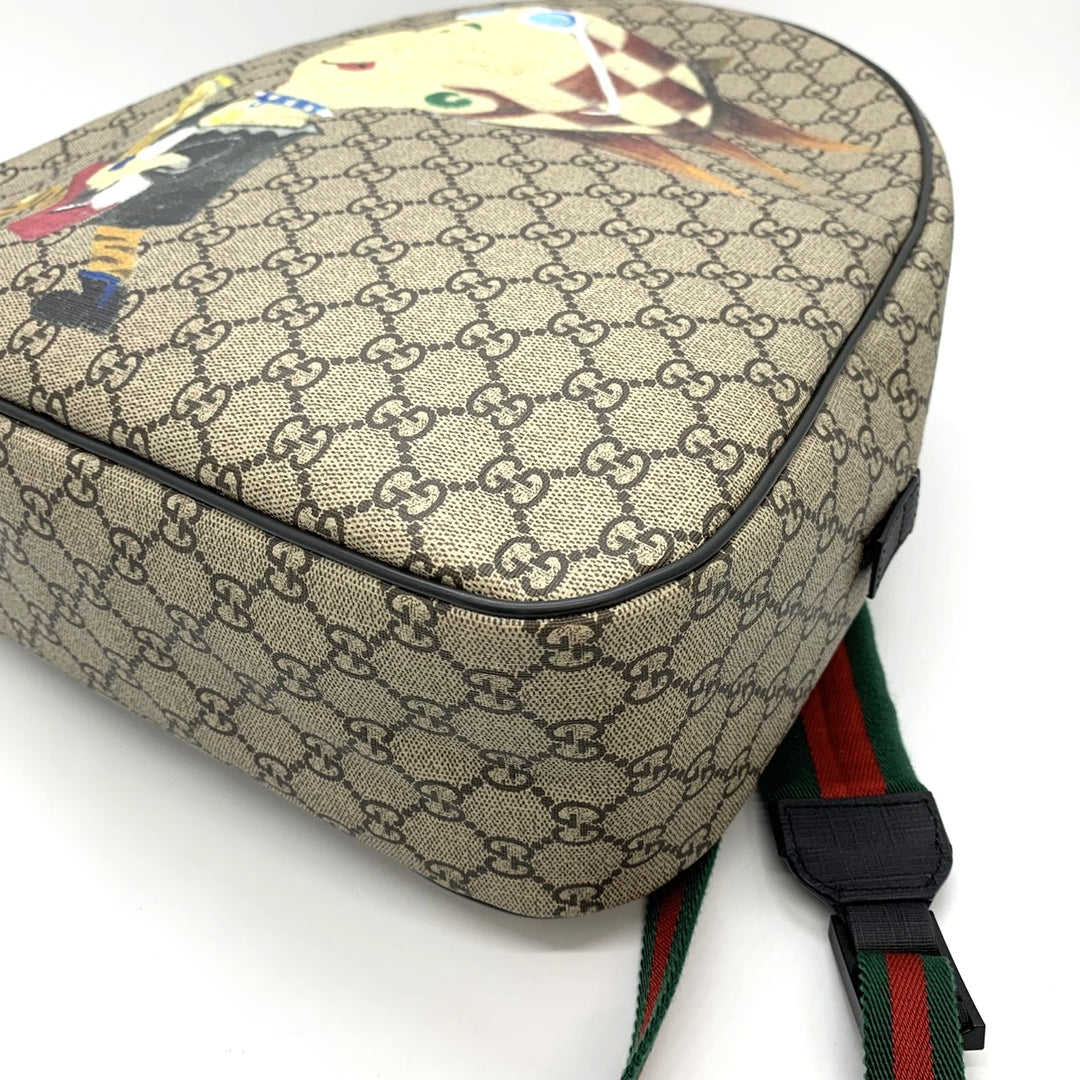 GUCCI グッチ 433578 リュック・デイパック チルドレンズ Punky Friend GGスプリームキャンバス シェリーライン ブラウン キッズ