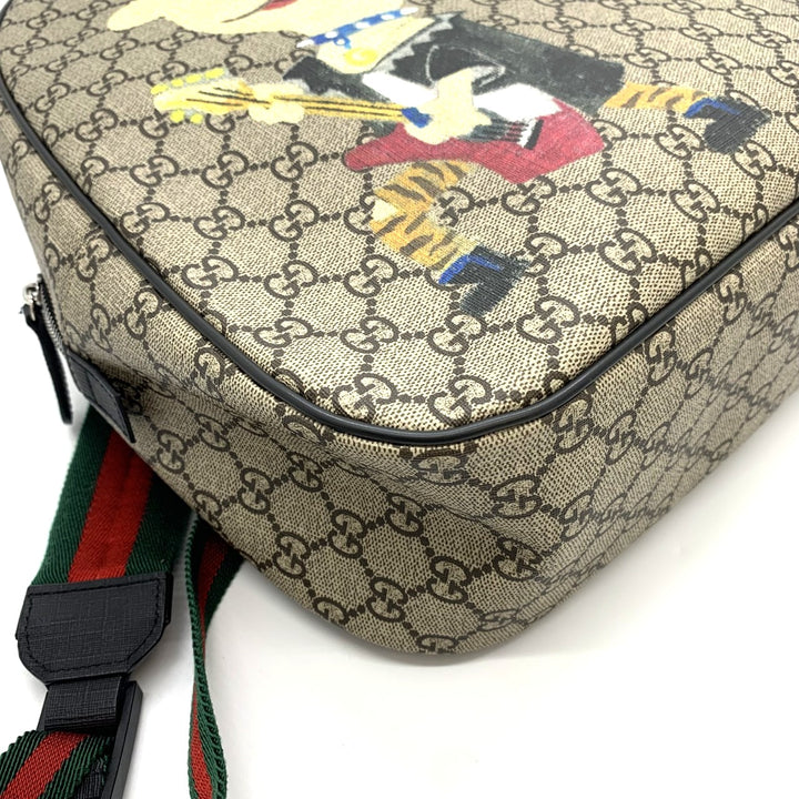 GUCCI グッチ 433578 リュック・デイパック チルドレンズ Punky Friend GGスプリームキャンバス シェリーライン ブラウン キッズ