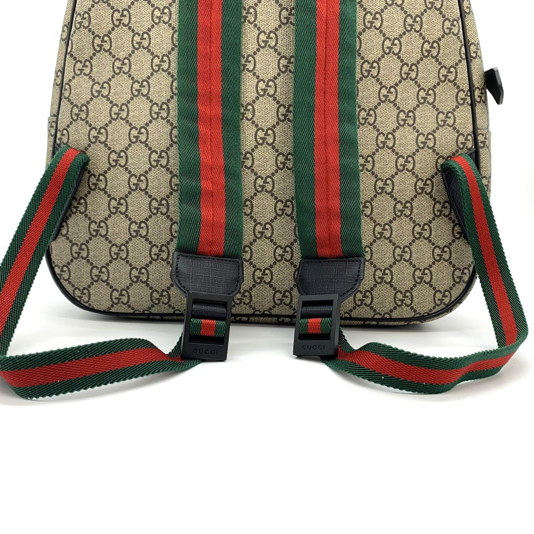 GUCCI グッチ 433578 リュック・デイパック チルドレンズ Punky Friend GGスプリームキャンバス シェリーライン ブラウン キッズ