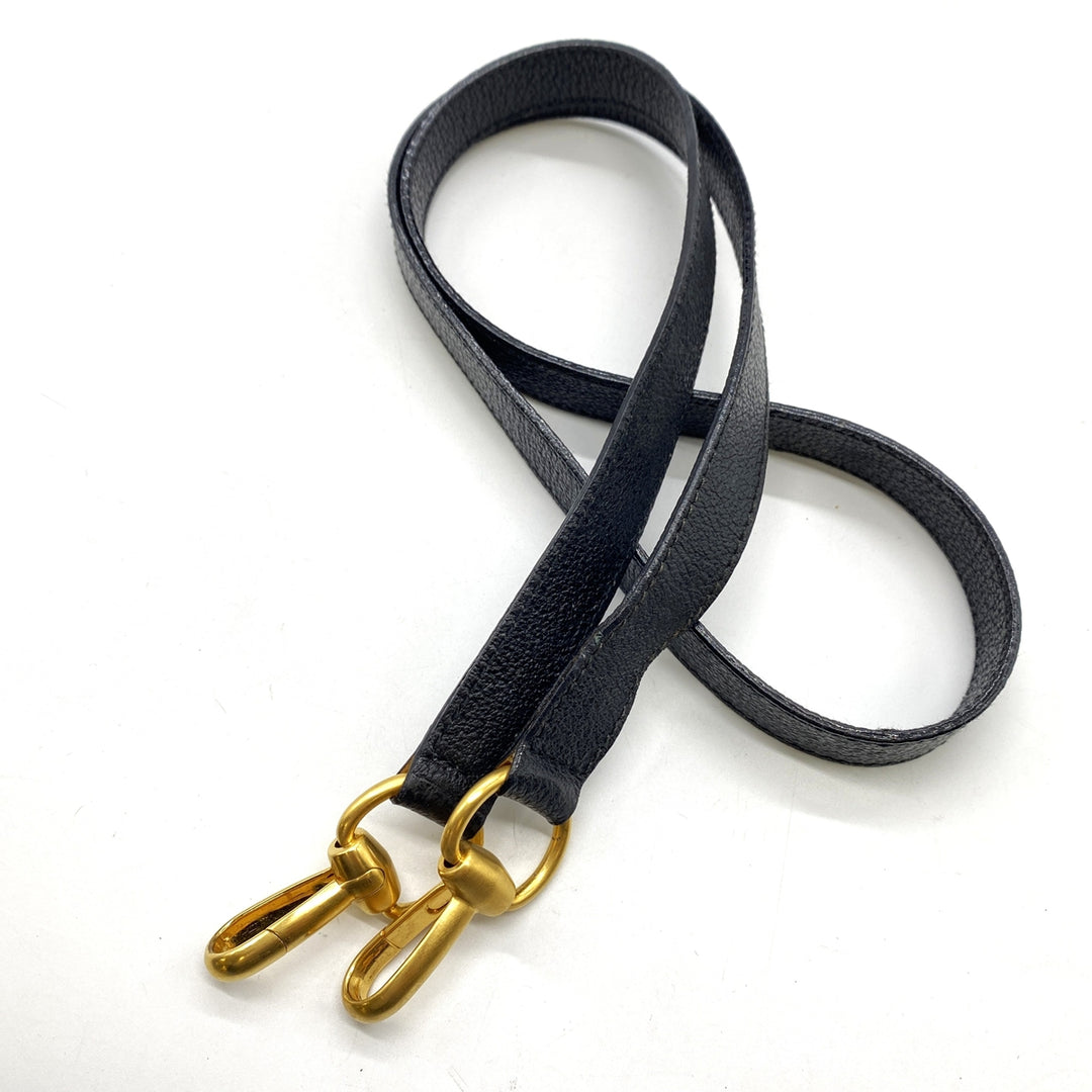 GUCCI グッチ 000 122 0316 バンブー ハンドバッグ スウェード ブラック