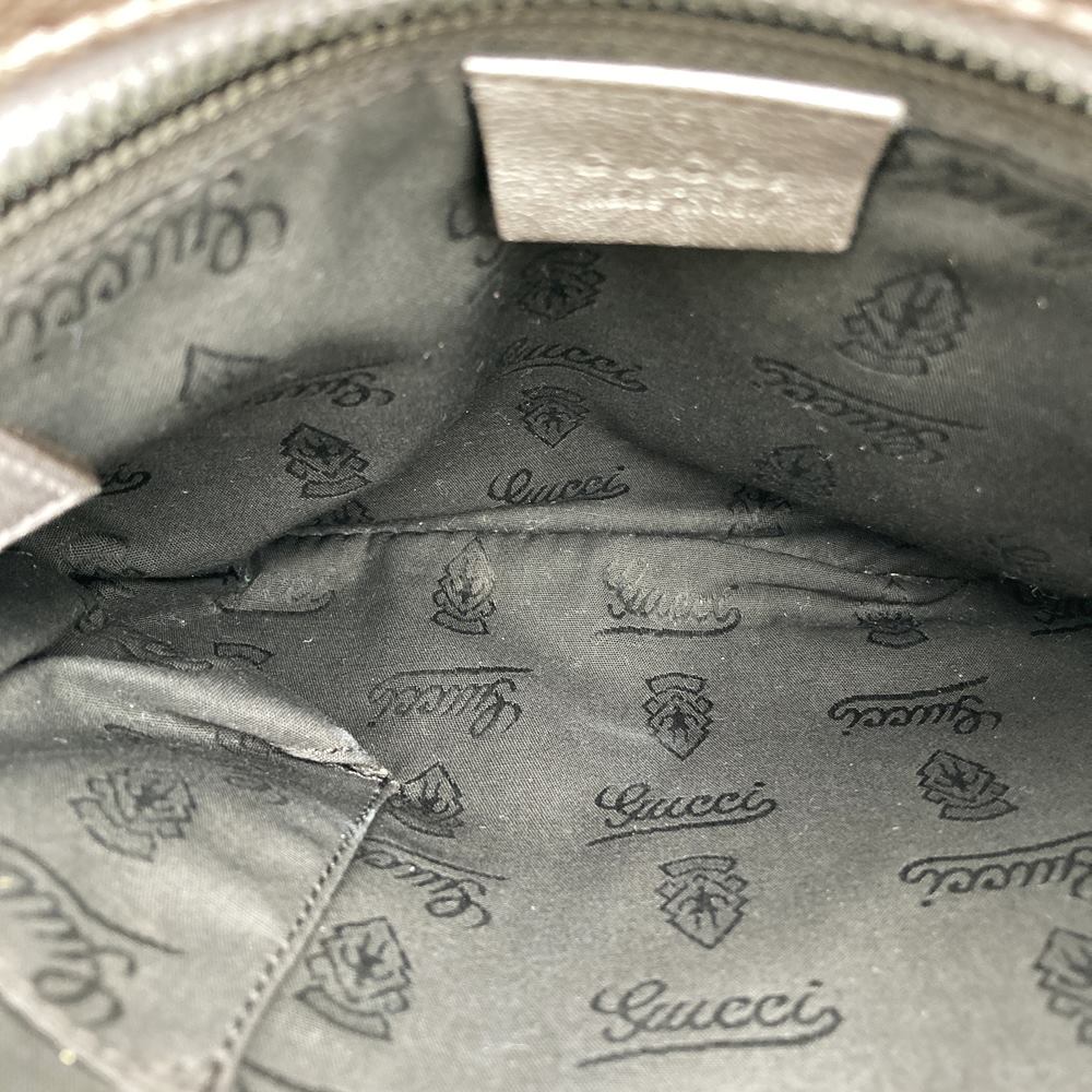 GUCCI グッチ 201538 斜め掛けショルダーバッグ ボディバッグ GGインプリメ メタリックピンク ブラウン