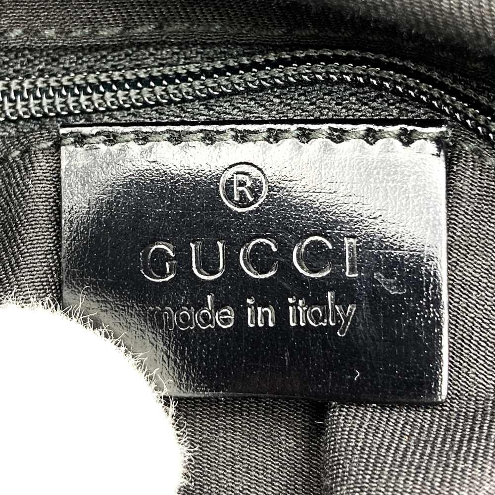 GUCCI グッチ 203528 トートバッグ ショルダーバッグ GGキャンバス ベージュ×ブラック ブランド
