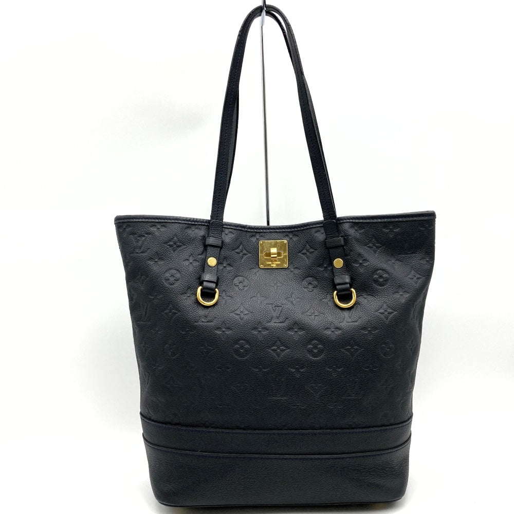 LOUIS VUITTON ルイ・ヴィトン M40517 シタディンPM アンフィニ トートバッグ ショルダーバッグ ブラック モノグラム・アンプラント レザー