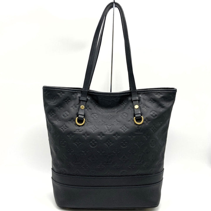 LOUIS VUITTON ルイ・ヴィトン M40517 シタディンPM アンフィニ トートバッグ ショルダーバッグ ブラック モノグラム・アンプラント レザー