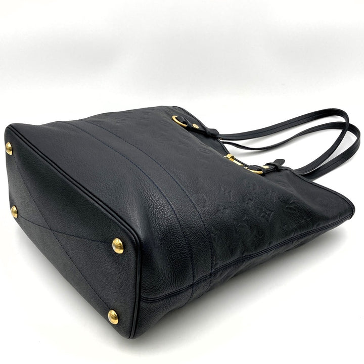 LOUIS VUITTON ルイ・ヴィトン M40517 シタディンPM アンフィニ トートバッグ ショルダーバッグ ブラック モノグラム・アンプラント レザー