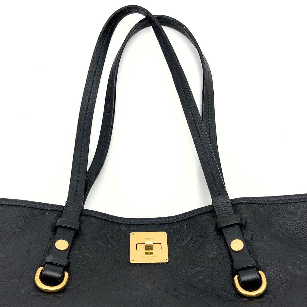 LOUIS VUITTON ルイ・ヴィトン M40517 シタディンPM アンフィニ トートバッグ ショルダーバッグ ブラック モノグラム・アンプラント レザー