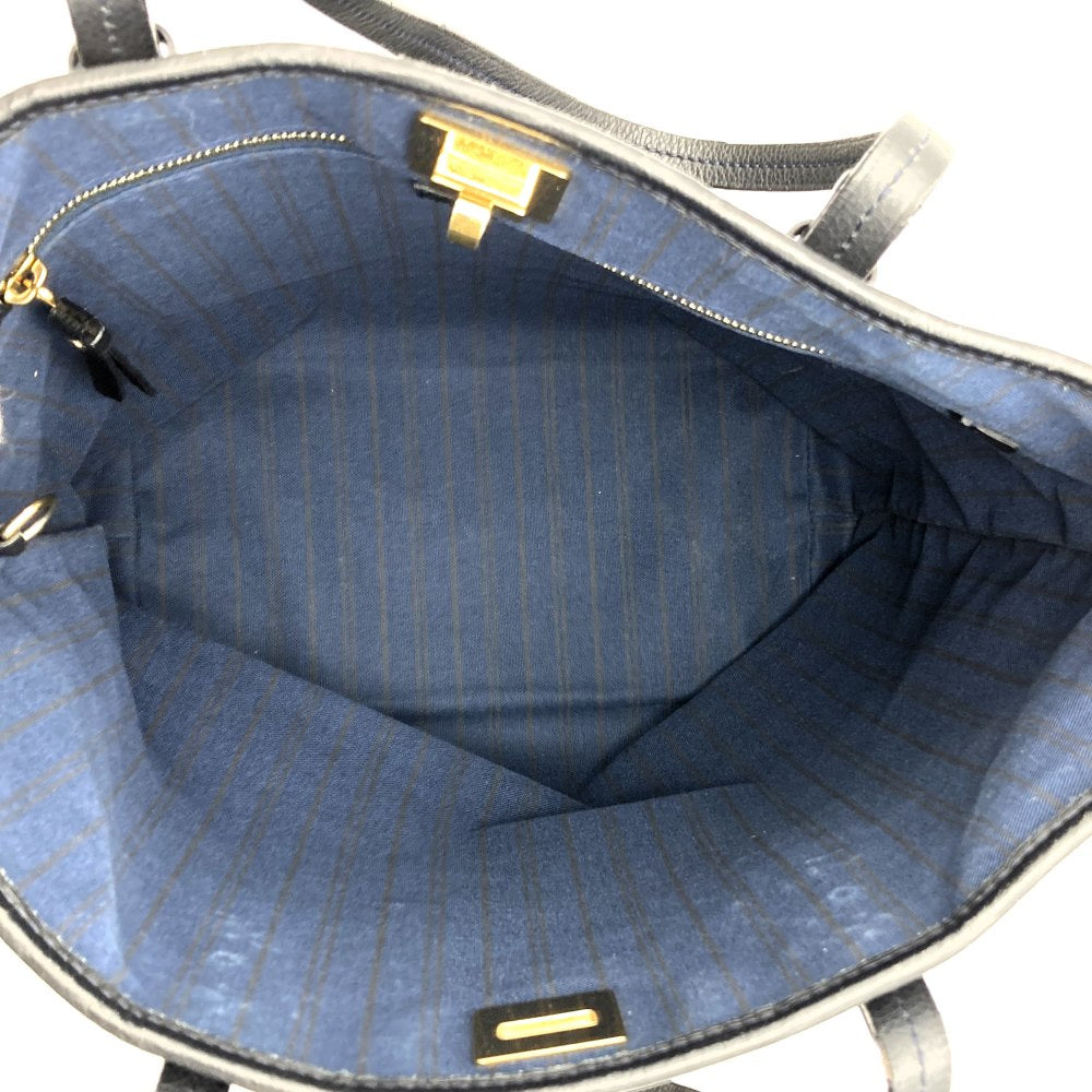 LOUIS VUITTON ルイ・ヴィトン M40517 シタディンPM アンフィニ トートバッグ ショルダーバッグ ブラック モノグラム・アンプラント レザー