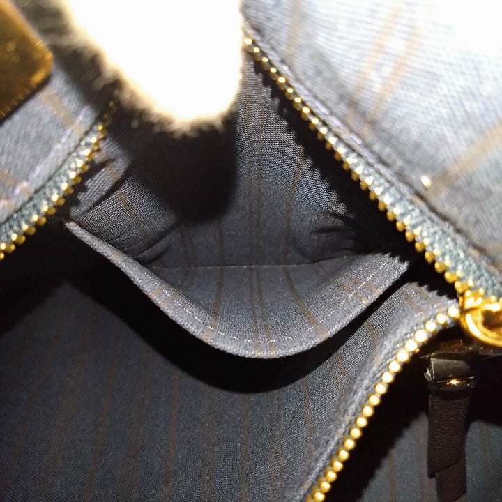 LOUIS VUITTON ルイ・ヴィトン M40517 シタディンPM アンフィニ トートバッグ ショルダーバッグ ブラック モノグラム・アンプラント レザー