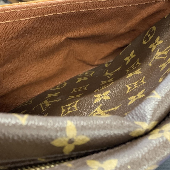 【ベタ無し】LOUIS VUITTON ルイ・ヴィトン M51272 トロカデロGM ショルダーバッグ ブラウン モノグラムキャンバス PVC