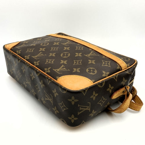 【ベタ無し】LOUIS VUITTON ルイ・ヴィトン M51272 トロカデロGM ショルダーバッグ ブラウン モノグラムキャンバス PVC