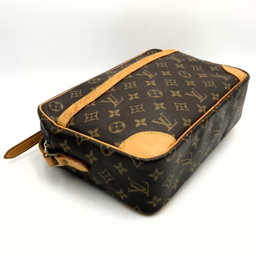 【ベタ無し】LOUIS VUITTON ルイ・ヴィトン M51272 トロカデロGM ショルダーバッグ ブラウン モノグラムキャンバス PVC