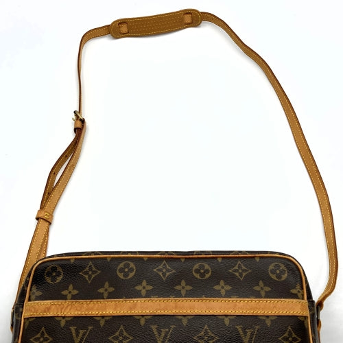 【ベタ無し】LOUIS VUITTON ルイ・ヴィトン M51272 トロカデロGM ショルダーバッグ ブラウン モノグラムキャンバス PVC