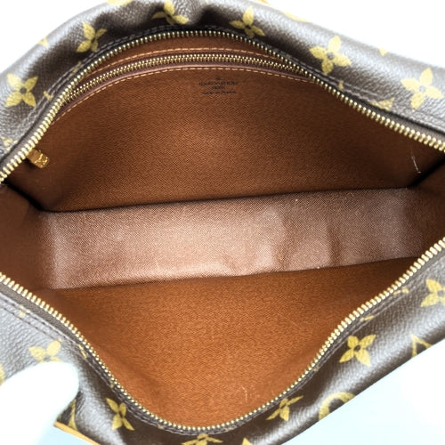 【ベタ無し】LOUIS VUITTON ルイ・ヴィトン M51272 トロカデロGM ショルダーバッグ ブラウン モノグラムキャンバス PVC
