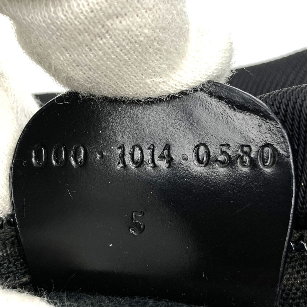 GUCCI グッチ 000・1014 バンブー ハンドバッグ 手提げ ブラック ナイロン