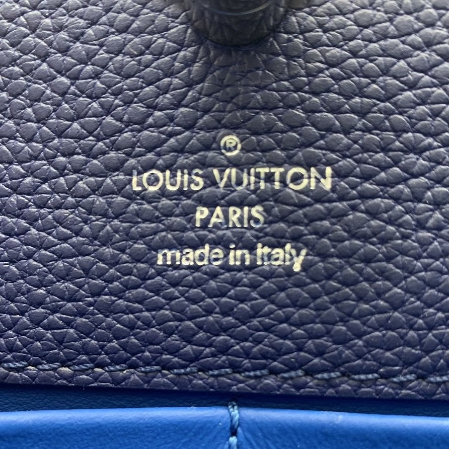 LOUIS VUITTON ルイ・ヴィトン アストリッド M54373 ショルダーバッグ 2way ハンドバッグ レザー ネイビー/ブルー 紺/青
