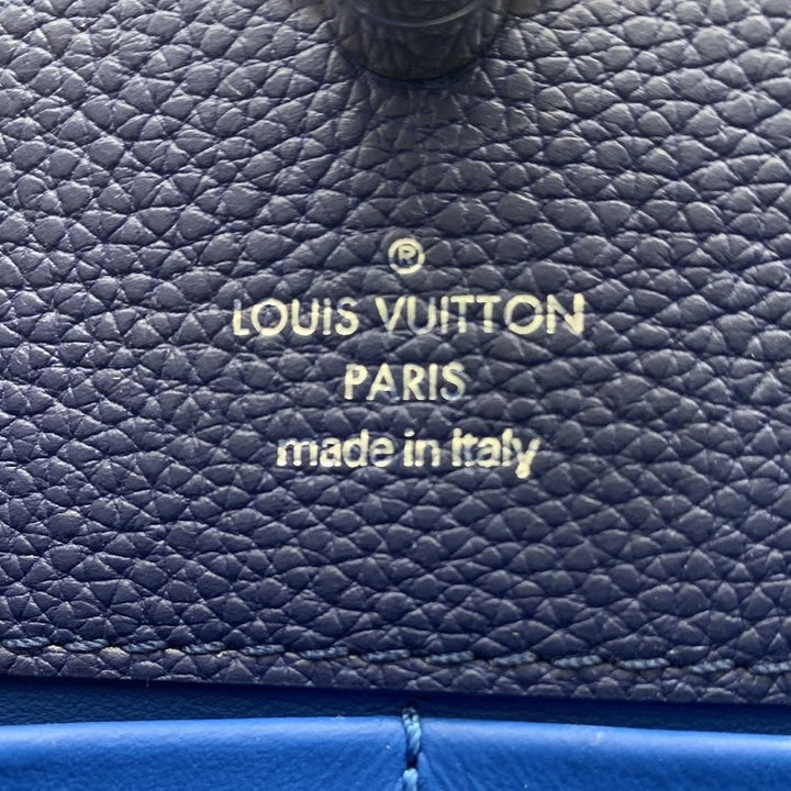 LOUIS VUITTON ルイ・ヴィトン アストリッド M54373 ショルダーバッグ 2way ハンドバッグ レザー ネイビー/ブルー 紺/青