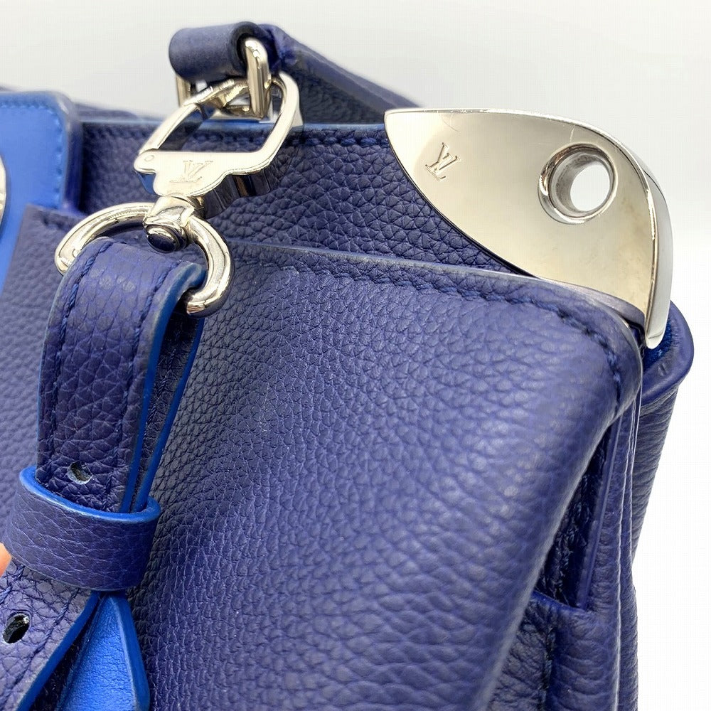 LOUIS VUITTON ルイ・ヴィトン アストリッド M54373 ショルダーバッグ 2way ハンドバッグ レザー ネイビー/ブルー 紺/青