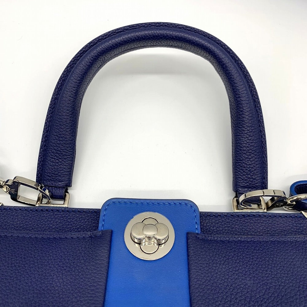 LOUIS VUITTON ルイ・ヴィトン アストリッド M54373 ショルダーバッグ 2way ハンドバッグ レザー ネイビー/ブルー 紺/青