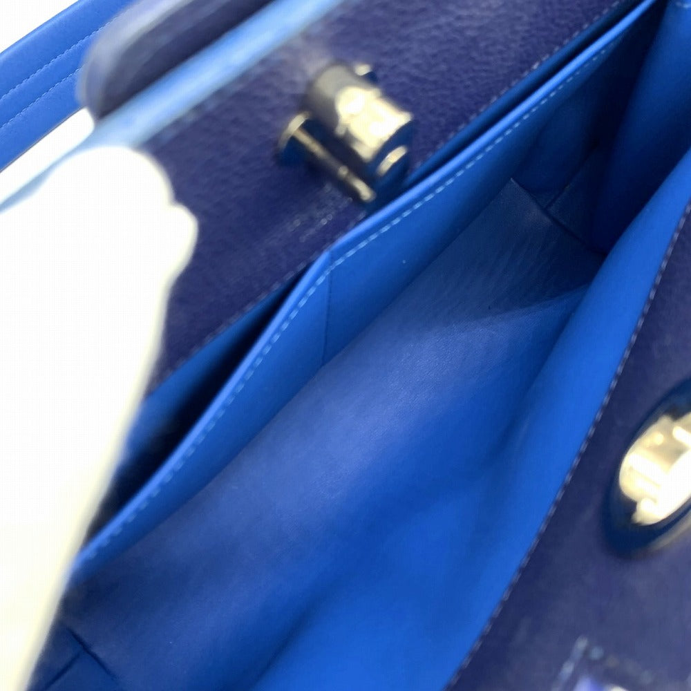 LOUIS VUITTON ルイ・ヴィトン アストリッド M54373 ショルダーバッグ 2way ハンドバッグ レザー ネイビー/ブルー 紺/青