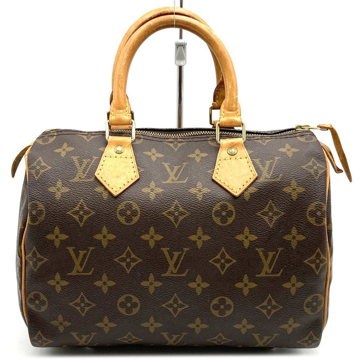 LOUIS VUITTON ルイ・ヴィトン M41528 スピーディ25 ボストンバッグ ハンドバッグ モノグラム ブラウン ヴィンテージ