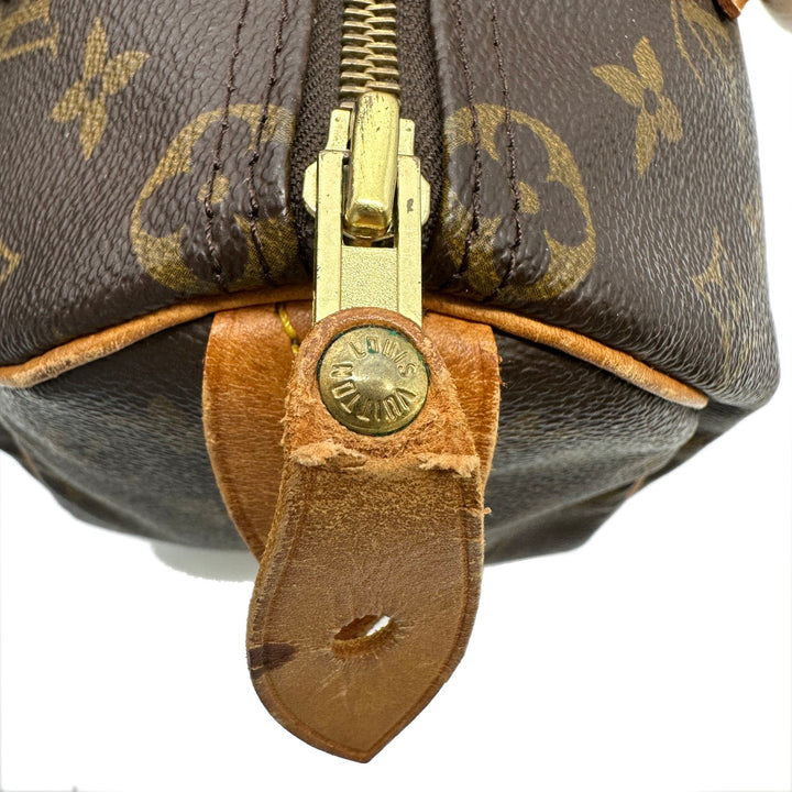 LOUIS VUITTON ルイ・ヴィトン M41528 スピーディ25 ボストンバッグ ハンドバッグ モノグラム ブラウン ヴィンテージ
