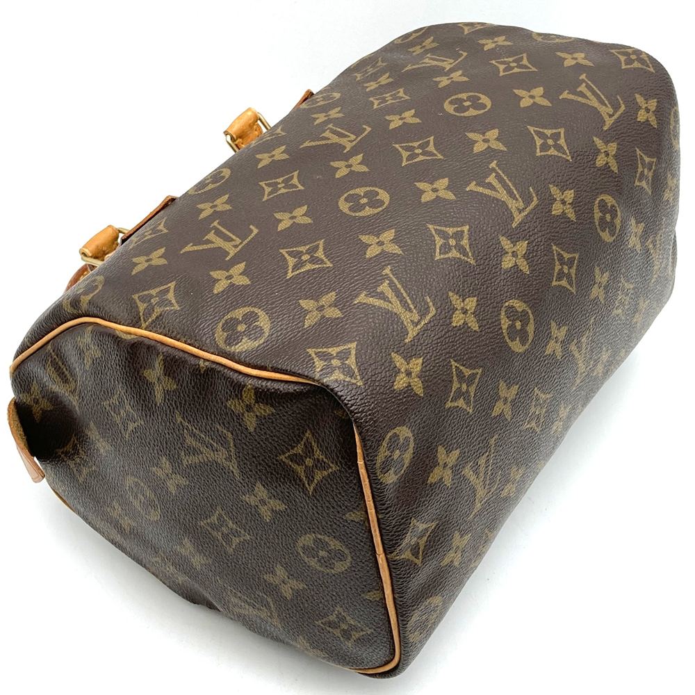 LOUIS VUITTON ルイ・ヴィトン M41528 スピーディ25 ボストンバッグ ハンドバッグ モノグラム ブラウン ヴィンテージ