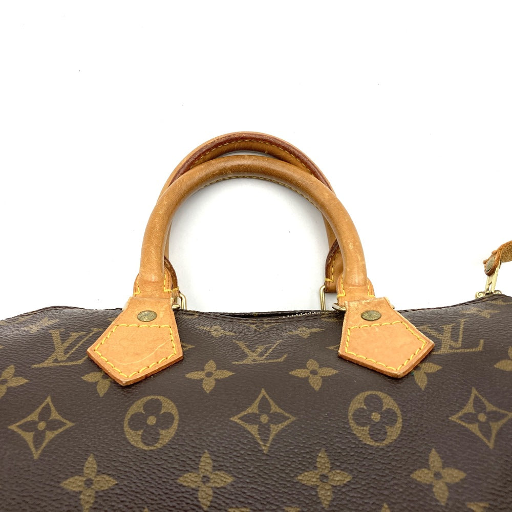 LOUIS VUITTON ルイ・ヴィトン M41528 スピーディ25 ボストンバッグ ハンドバッグ モノグラム ブラウン ヴィンテージ