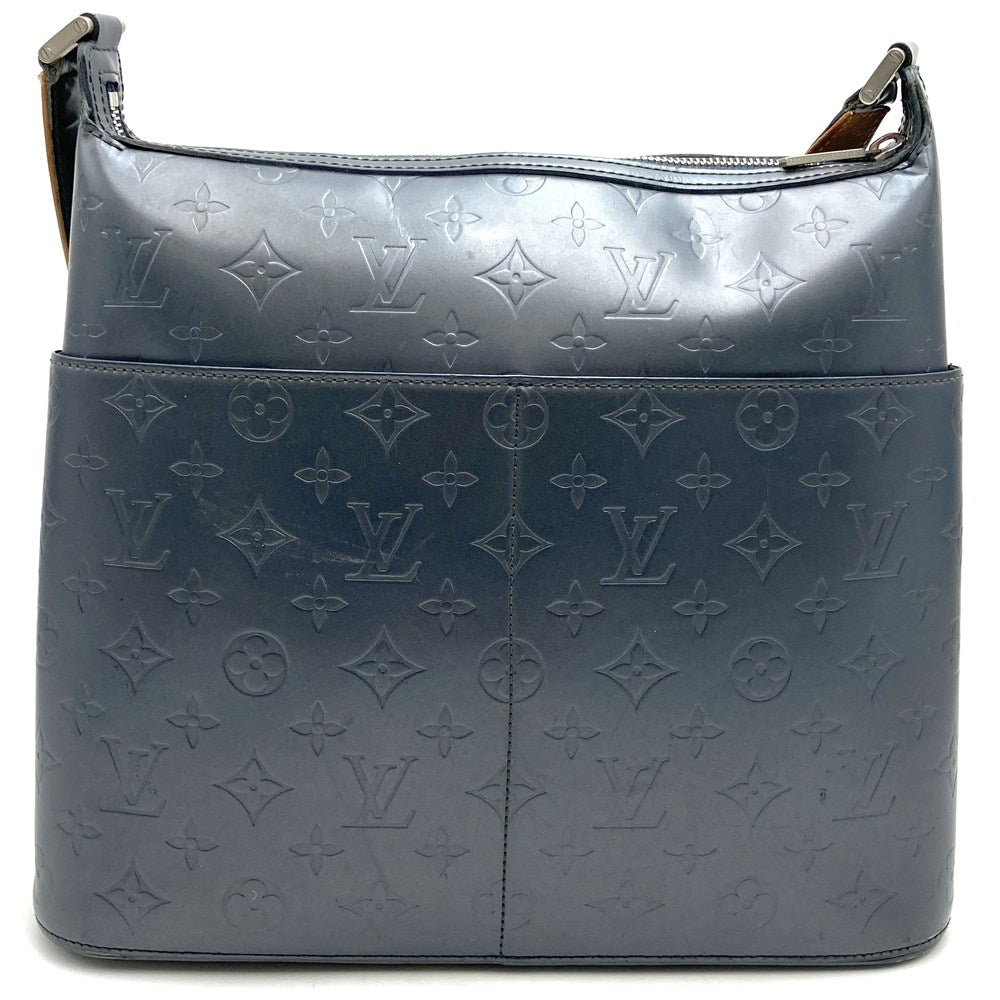 LOUIS VUITTON ルイ・ヴィトン サッター M55165 ショルダーバッグ グレー モノグラムマット