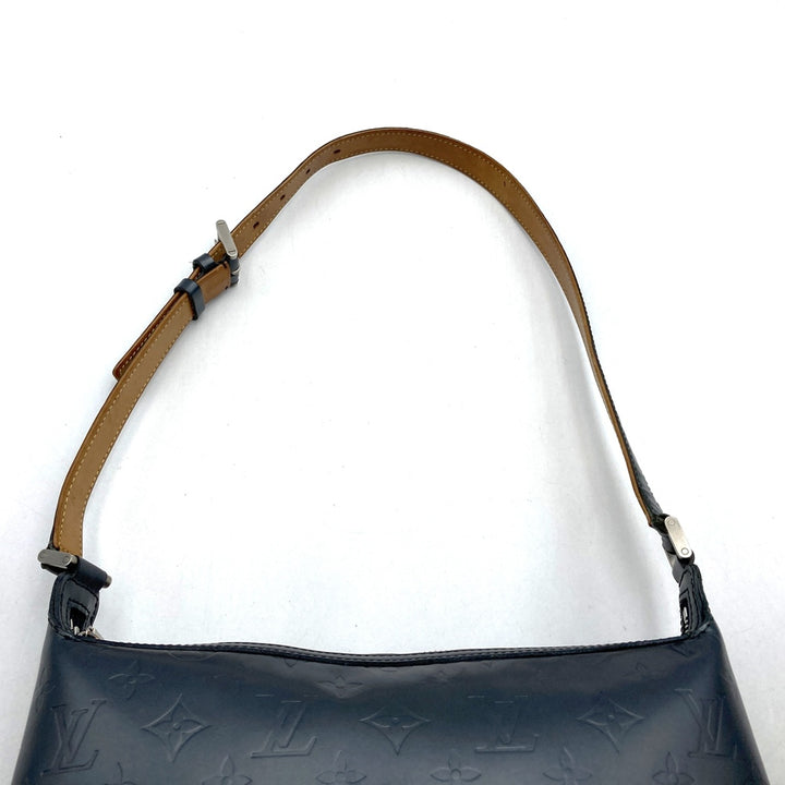 LOUIS VUITTON ルイ・ヴィトン サッター M55165 ショルダーバッグ グレー モノグラムマット
