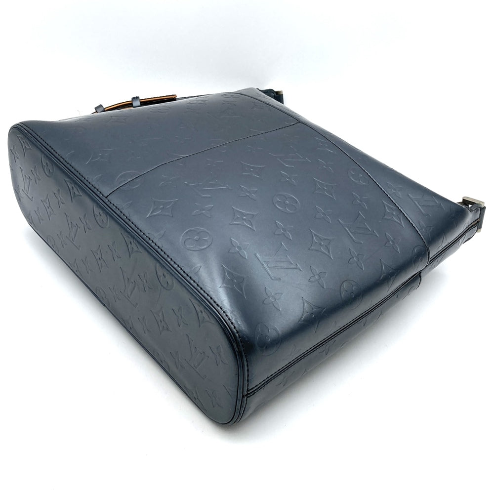 LOUIS VUITTON ルイ・ヴィトン サッター M55165 ショルダーバッグ グレー モノグラムマット