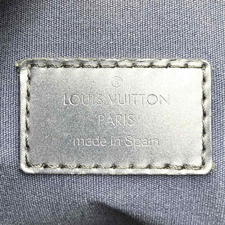 LOUIS VUITTON ルイ・ヴィトン サッター M55165 ショルダーバッグ グレー モノグラムマット