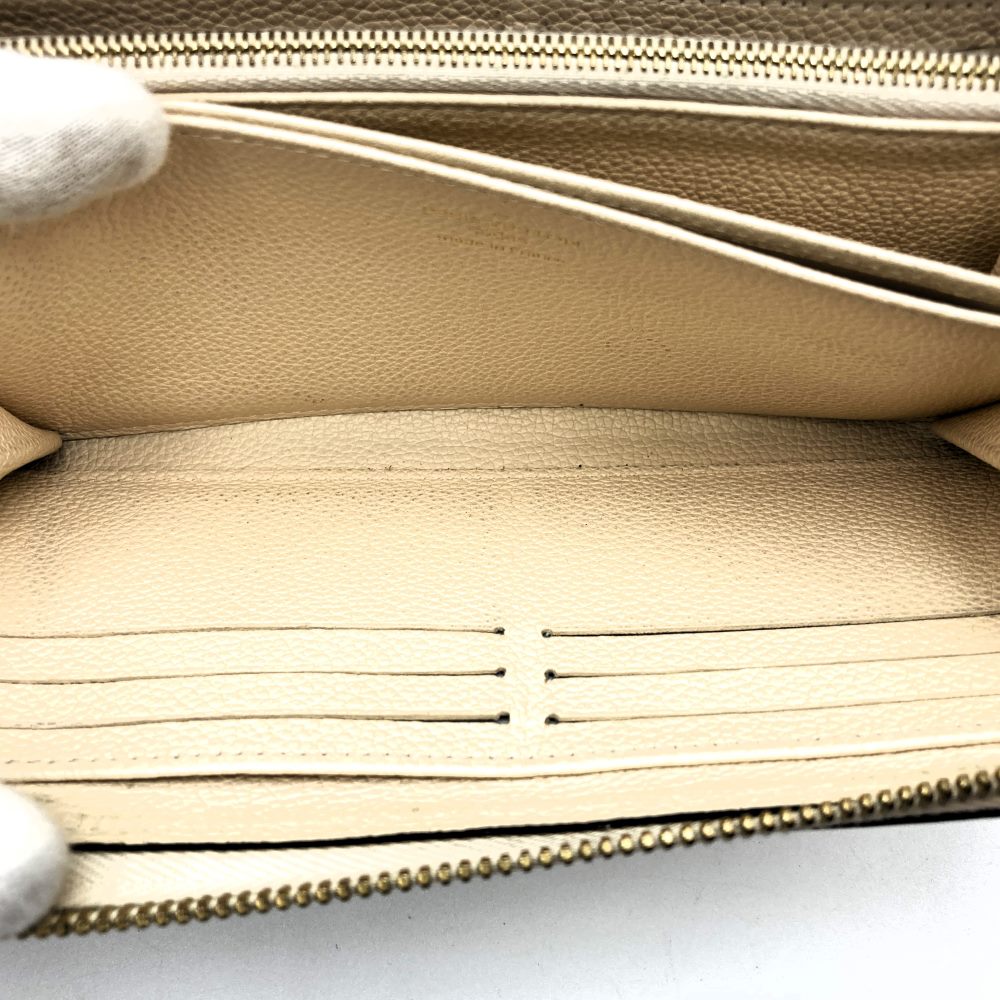 LOUIS VUITTON ルイ・ヴィトン M93437 ジッピーウォレット ラウンドファスナー 長財布 モノグラムアンプラント