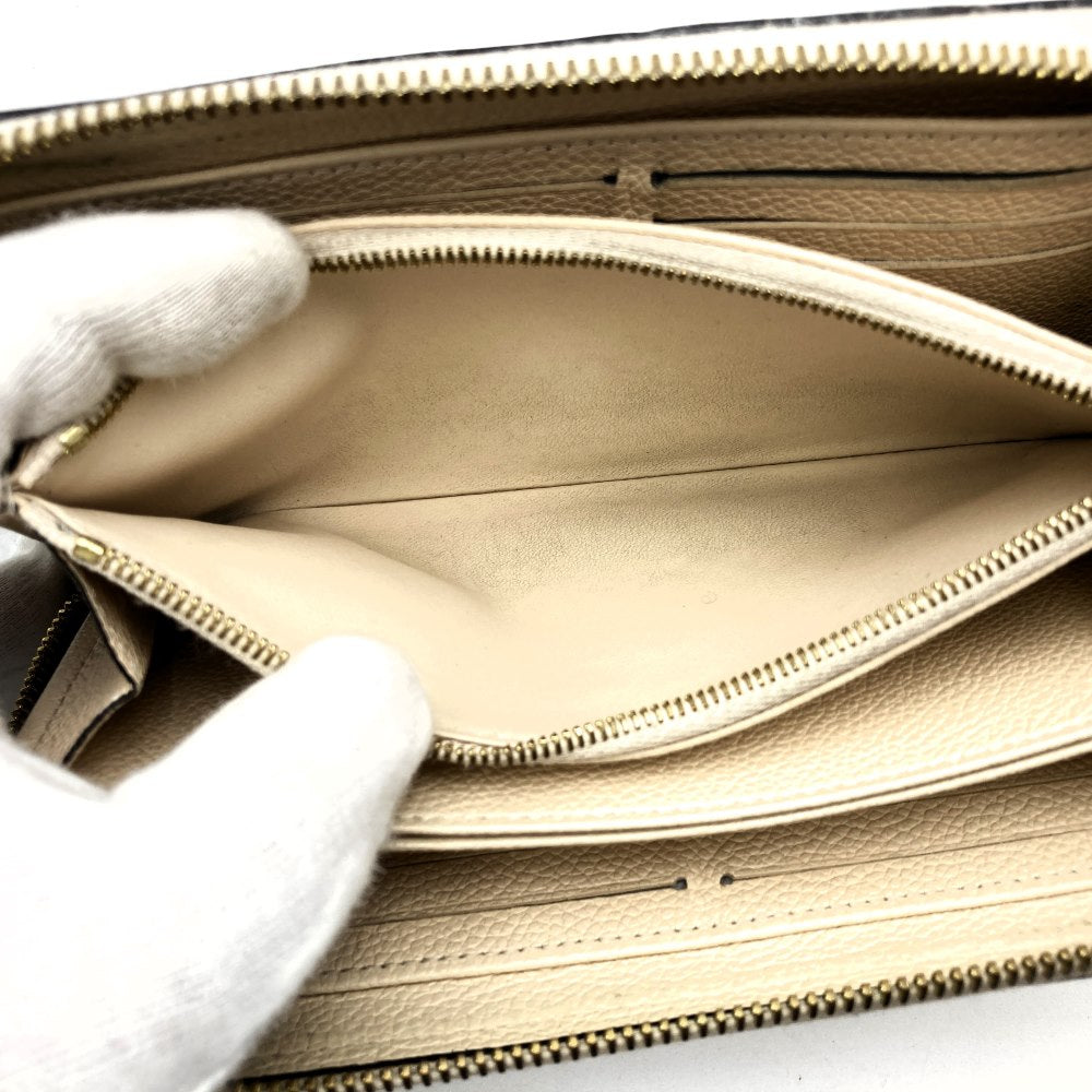LOUIS VUITTON ルイ・ヴィトン M93437 ジッピーウォレット ラウンドファスナー 長財布 モノグラムアンプラント