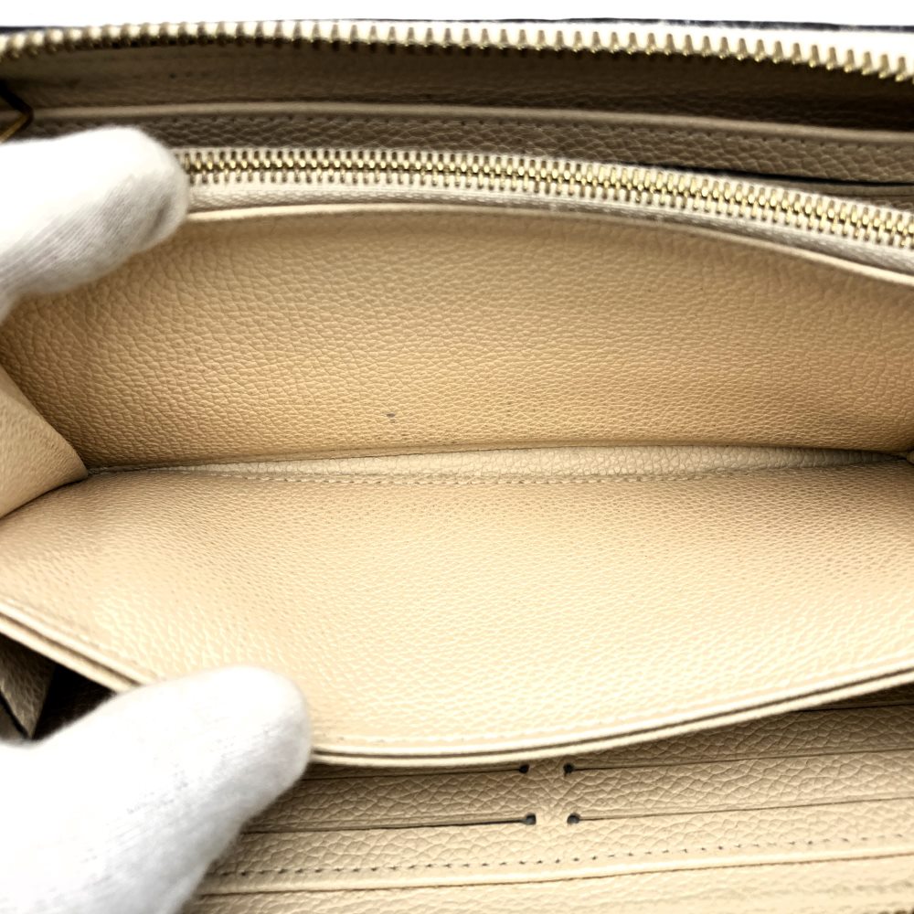 LOUIS VUITTON ルイ・ヴィトン M93437 ジッピーウォレット ラウンドファスナー 長財布 モノグラムアンプラント