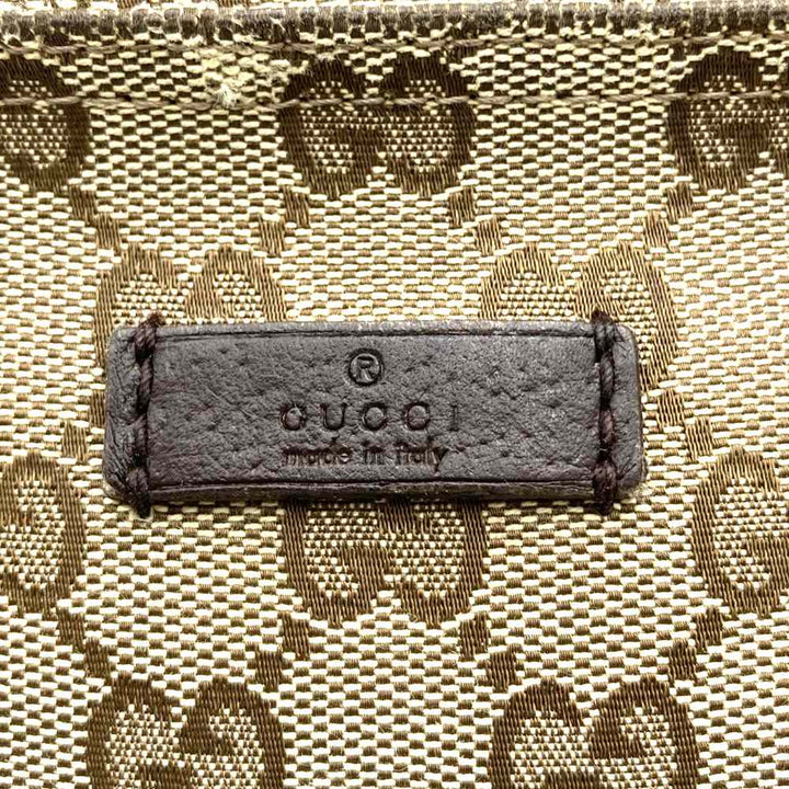 GUCCI グッチ 256100 斜め掛け ショルダーバッグ ブラウン 斜め掛け GGキャンバス シェリーライン