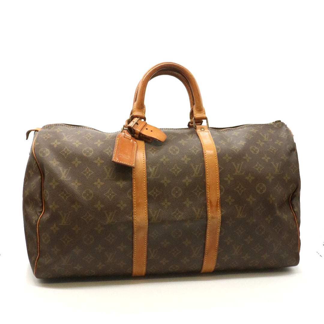 Louis Vuitton ルイ・ヴィトン M41426 キーポル50 ボストンバッグ モノグラム レザー ヴィンテージ